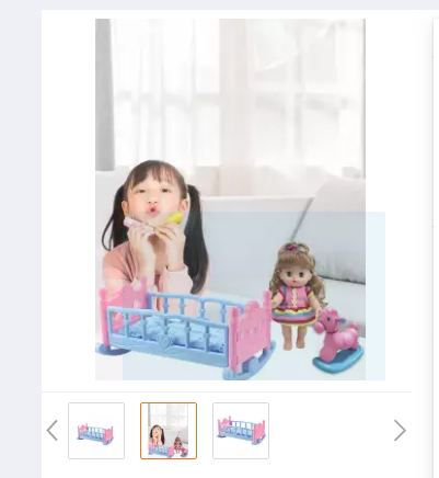 Children Girls Play House Toy Bed Princess Doll Toys Shaker Hammock Simulation Crib No Ratings03